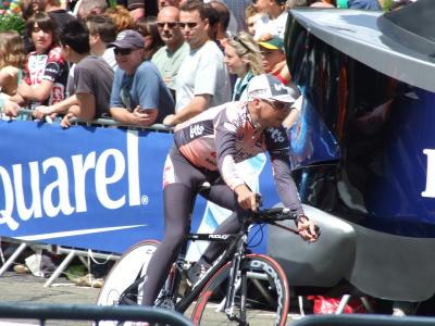 Chris Horner in the '07 TdF Prologue