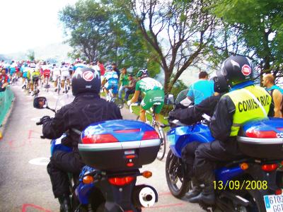 Vuelta a España  2008  L'Angliru