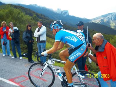 Vuelta a España  2008  L'Angliru