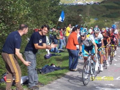 Vuelta a España  2008  L'Angliru