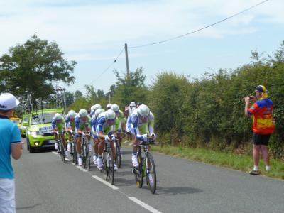 TDF 2011 Stage 2: Liquigas