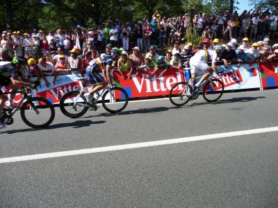 TDF 2011 Stage 1: Hushovd, Rojas and Thomas