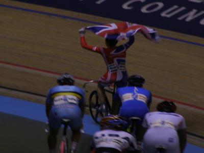 Track Worlds 2008 - Pendleton Celebrates