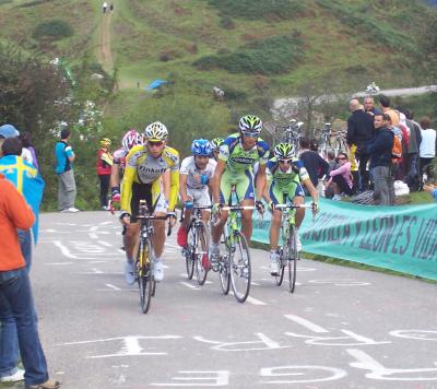 Vuelta a España  2008  L'Angliru