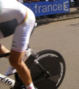 Prologue - Cancellara too quick for me!