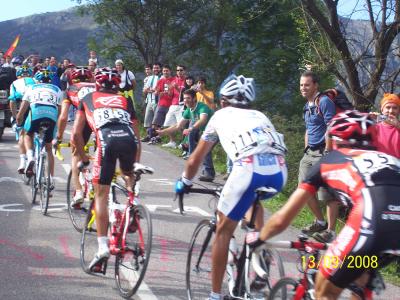 Vuelta a España  2008  L'Angliru