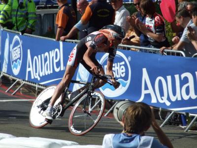 Johan Vansummeren in the '07 TdF Prologue