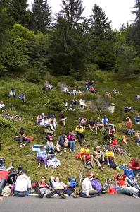 [TDF2005] Visiting TDF stages = Waiting