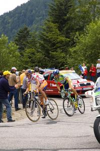 [TDF2005] Cioni and Rasmussen in the breakaway