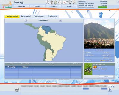 Scouting zones - Venezuela