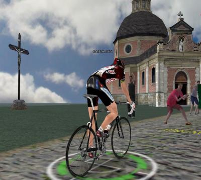 Cancellara on the Muur