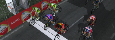 Close finish on the Cauberg