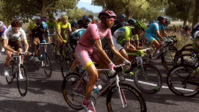 Nibali in pink