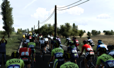 Peloton of Le Tour