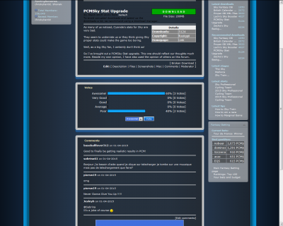 PCMSky Stat Upgrade